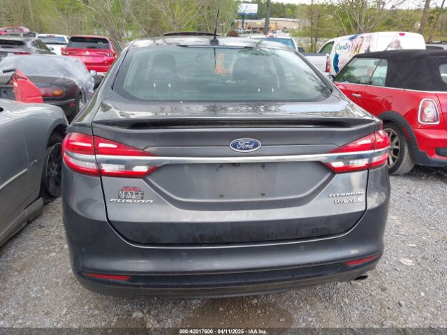 3FA6P0RU5HR301716 Ford Fusion Hybrid Titanium