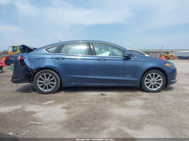 3FA6P0PU0JR196091 Ford Fusion Energi Se Luxury