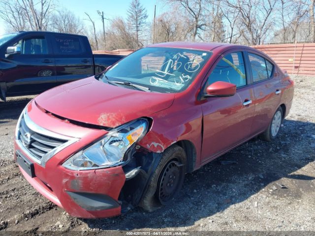 3N1CN7AP9KL859437 Nissan Versa 1.6 Sv