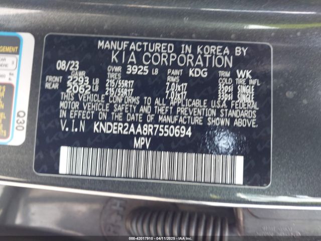KNDER2AA8R7550694 KIA SELTOS EX