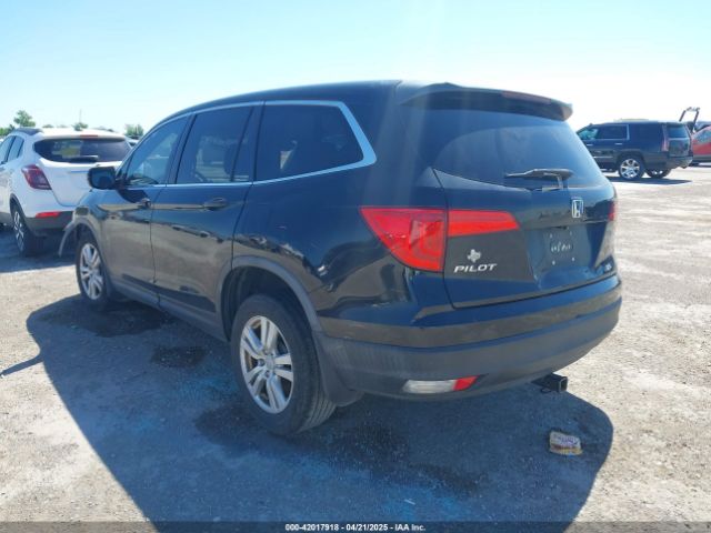5FNYF5H10GB018702 Honda PILOT LX