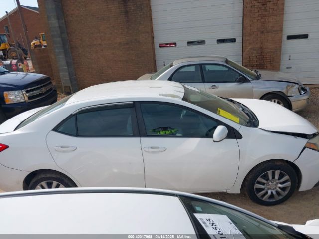 5YFBURHE8FP274935 Toyota COROLLA LE