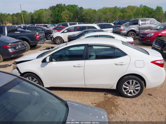 5YFBURHE8FP274935 Toyota COROLLA LE