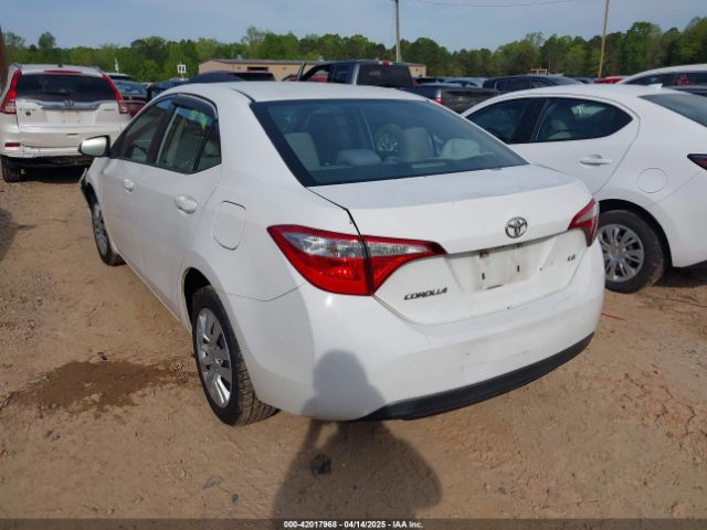 5YFBURHE8FP274935 Toyota COROLLA LE