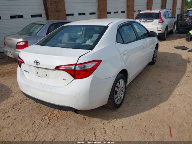 5YFBURHE8FP274935 Toyota COROLLA LE