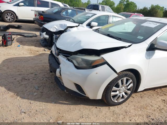 5YFBURHE8FP274935 Toyota COROLLA LE