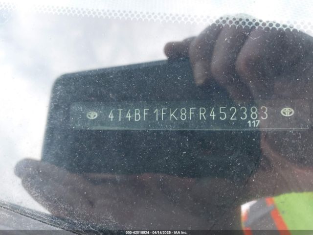 4T4BF1FK8FR452383 Toyota CAMRY LE