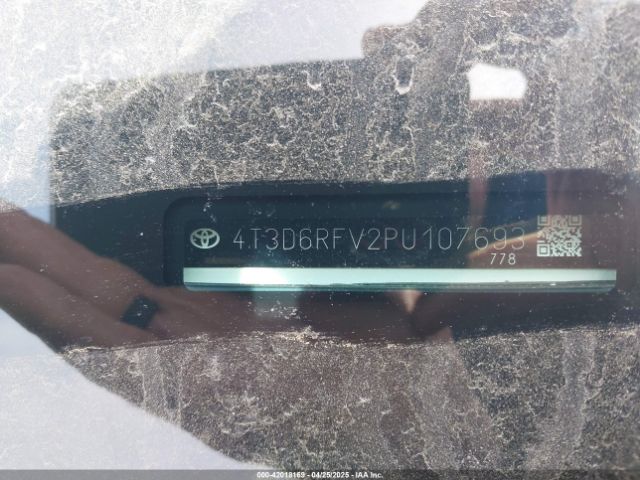 4T3D6RFV2PU107693 Toyota Rav4 Hybrid Limited