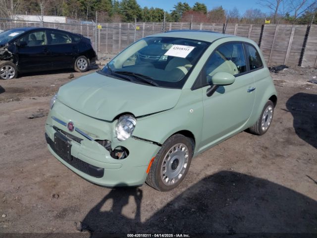 2012 FIAT 500 3C3CFFAR9CT381418 Photo 1