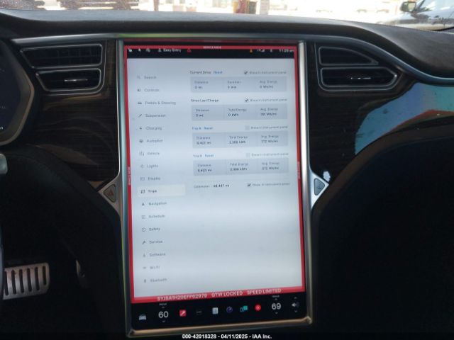 5YJSA1H20EFP62979 Tesla Model S P85d