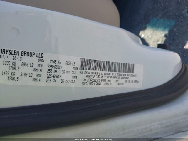 2C4RDGBG5ER187005 Dodge Grand Caravan Se