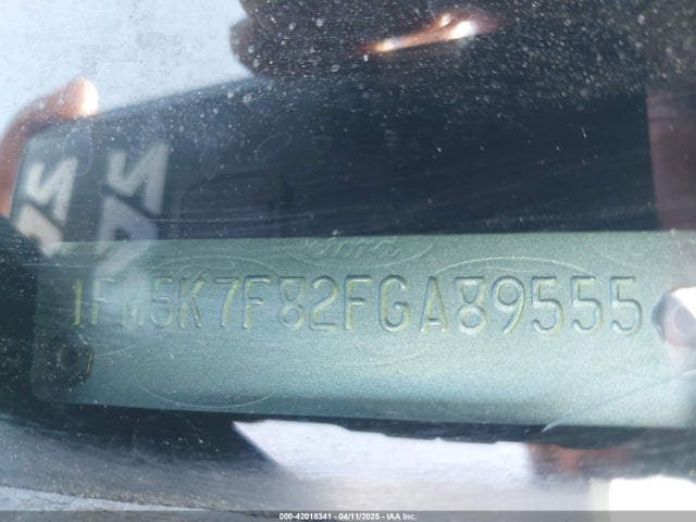 1FM5K7F82FGA89555 Ford Explorer Limited