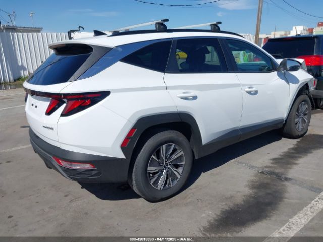 KM8JBCD13RU205493 Hyundai Tucson Hybrid Blue