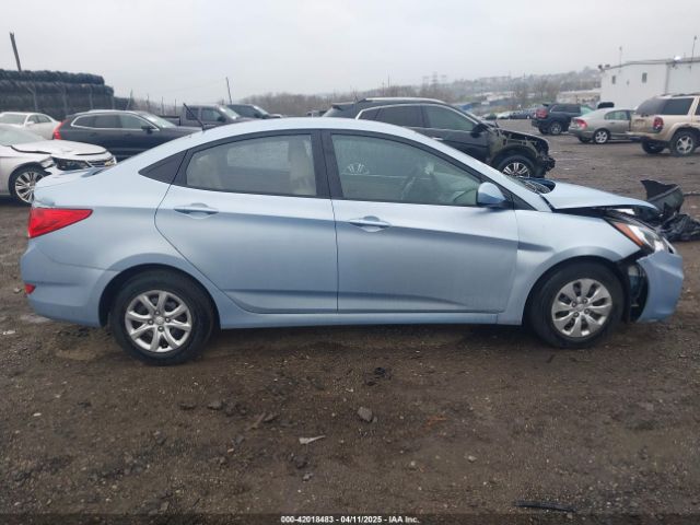 KMHCT4AE6EU683646 Hyundai ACCENT GLS