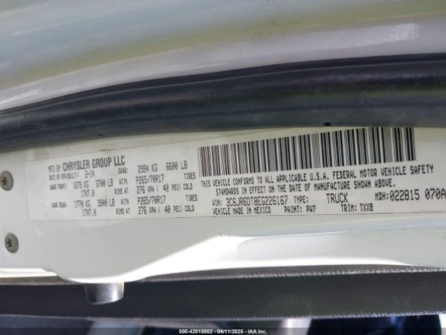3C6JR6DT8EG226167 RAM 1500 Tradesman
