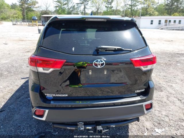 5TDYZRFH5KS321400 Toyota Highlander Limited