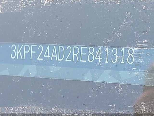 3KPF24AD2RE841318 KIA Forte Lxs