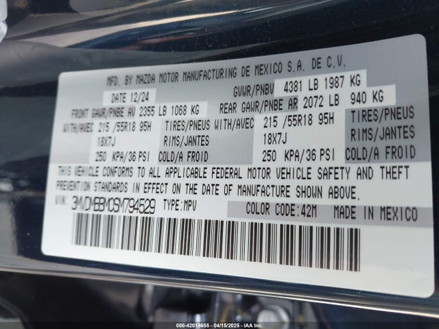 3MVDMBBM0SM794529 Mazda Cx-30 2.5 S Select Sport