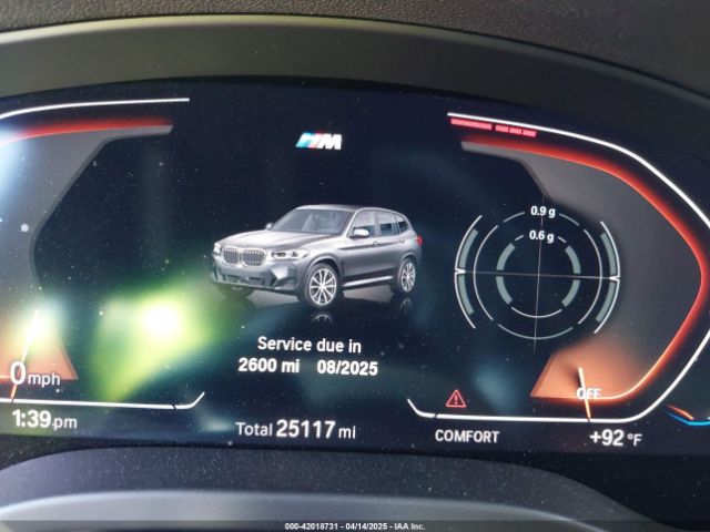 5UX53DP03N9J03344 BMW X3 Xdrive30i