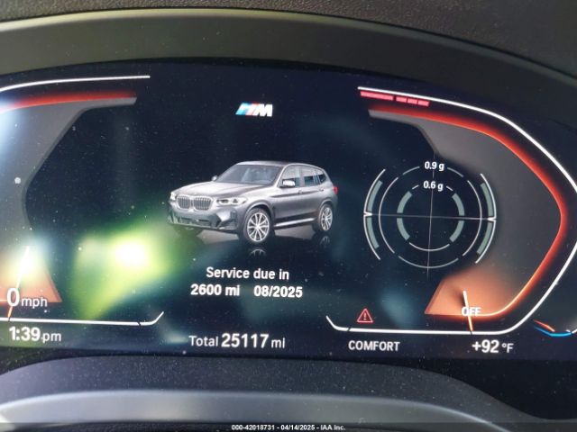 5UX53DP03N9J03344 BMW X3 Xdrive30i