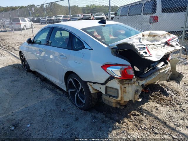 1HGCV1F37MA052992 Honda Accord Sport