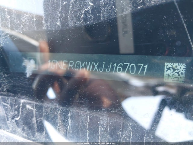 1GNERGKWXJJ167071 Chevrolet Traverse 1lt