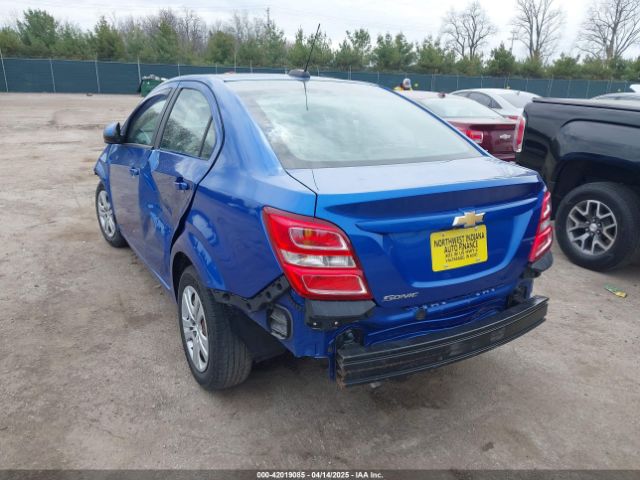 1G1JB5SH0H4154624 Chevrolet Sonic Ls Auto