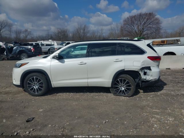 5TDJZRFH2HS516803 Toyota Highlander Se