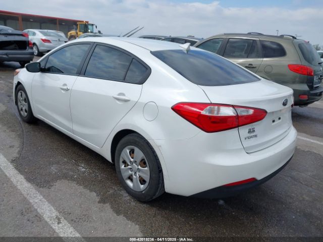 KNAFX4A69F5421840 KIA FORTE LX