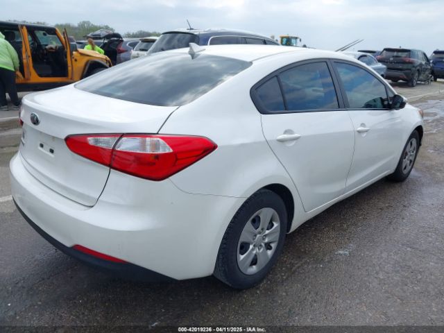 KNAFX4A69F5421840 KIA FORTE LX