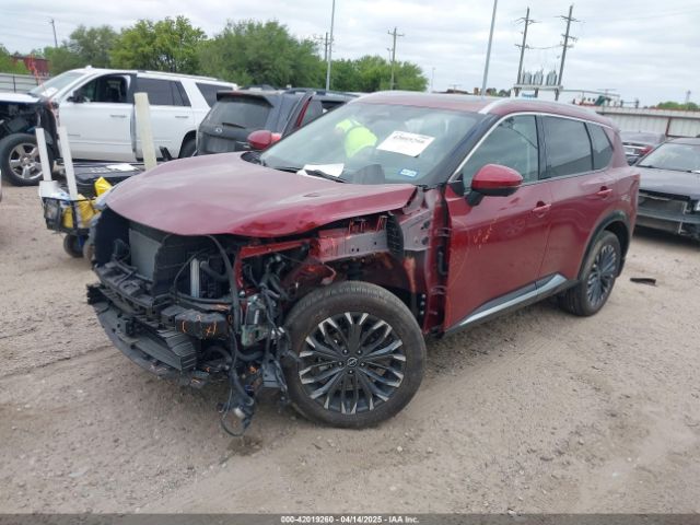 JN8BT3DCXRW072490 Nissan Rogue Platinum Fwd