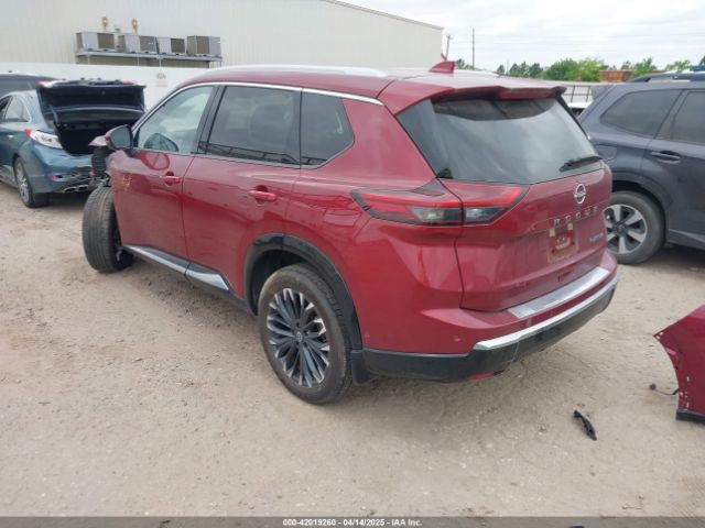 JN8BT3DCXRW072490 Nissan Rogue Platinum Fwd