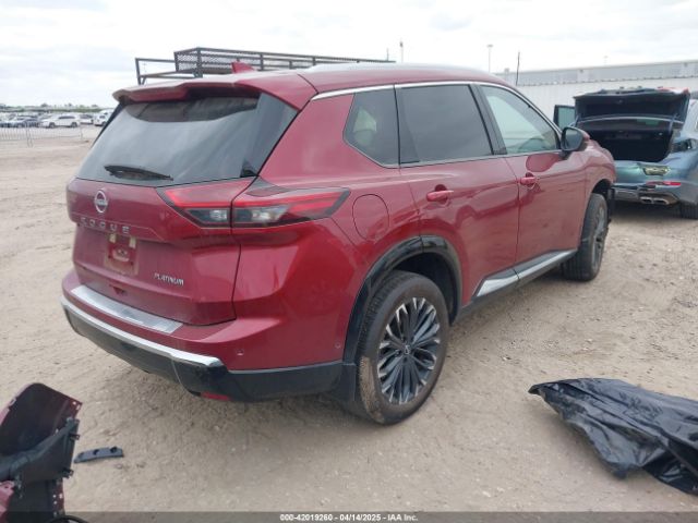 JN8BT3DCXRW072490 Nissan Rogue Platinum Fwd