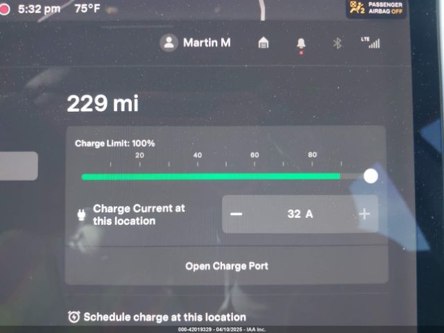 5YJ3E1EA1NF188994 Tesla Model 3 Rear-wheel Drive