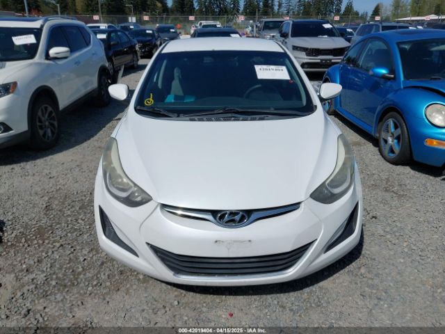 5NPDH4AE6GH674937 Hyundai ELANTRA SE