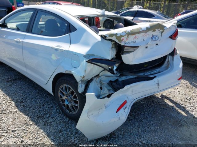 5NPDH4AE6GH674937 Hyundai ELANTRA SE