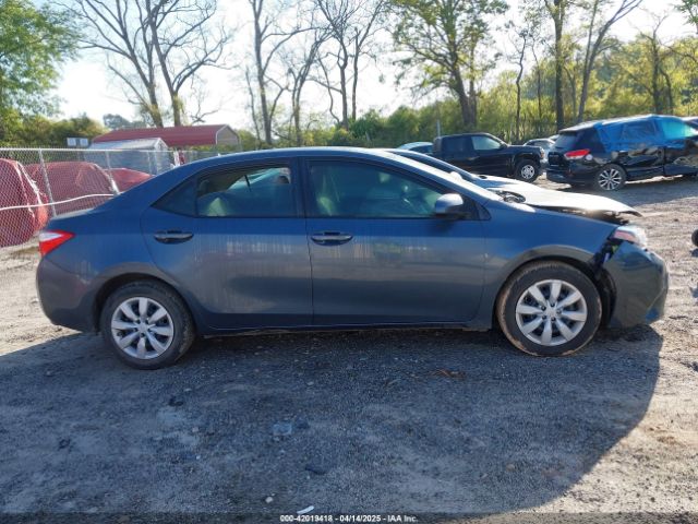 2T1BURHE9GC561296 Toyota COROLLA LE