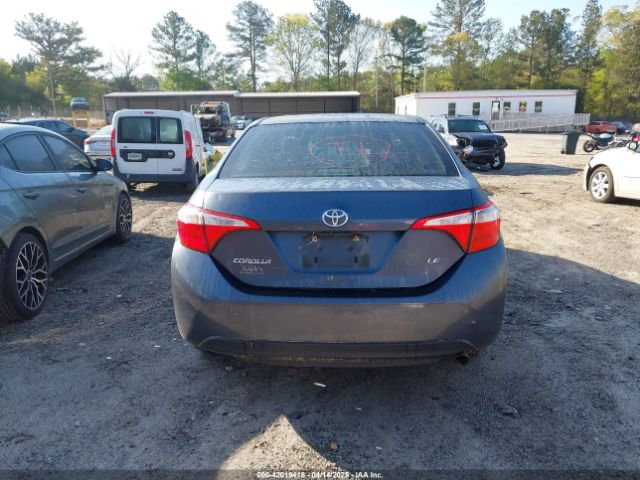 2T1BURHE9GC561296 Toyota COROLLA LE