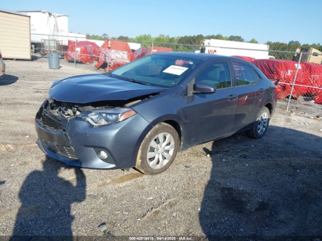 2T1BURHE9GC561296 Toyota COROLLA LE