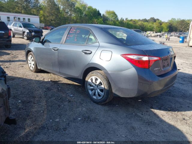 2T1BURHE9GC561296 Toyota COROLLA LE
