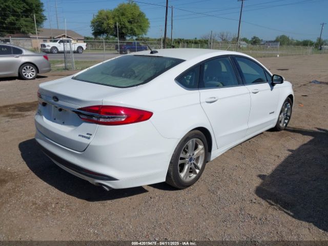 3FA6P0LU2JR155483 Ford Fusion Hybrid Se