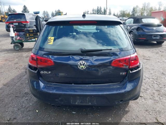 3VW217AU7HM057186 Volkswagen Golf Tsi S 4-door/tsi Se 4-door/tsi Sel 4-door/tsi Wolfsburg Edition 4-door