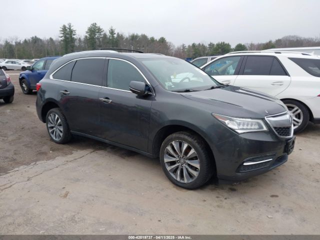2014 ACURA MDX 5FRYD4H4XEB046657 Photo 0