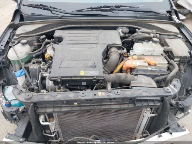 KMHC65LCXLU186010 Hyundai Ioniq Hybrid Blue