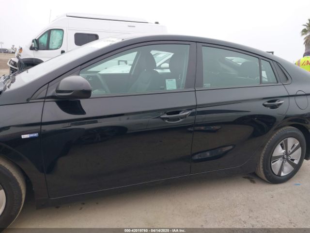 KMHC65LCXLU186010 Hyundai Ioniq Hybrid Blue