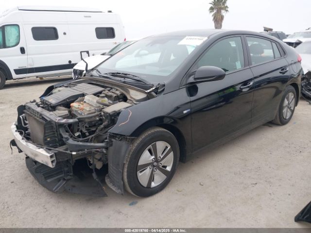 KMHC65LCXLU186010 Hyundai Ioniq Hybrid Blue
