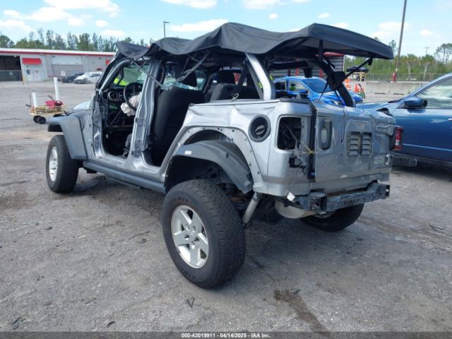 1C4HJXDG7JW170077 Jeep Wrangler Unlimited Sport 4x4