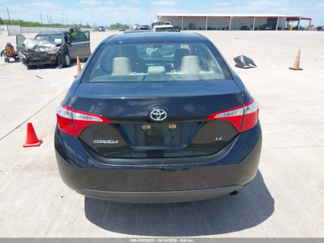 5YFBURHE3GP382624 Toyota COROLLA LE