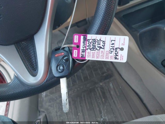 Aukcja sprzedaży 2009 Honda Civic Lx, vin: 19XFA16589E029816, numer aukcji: 42020199