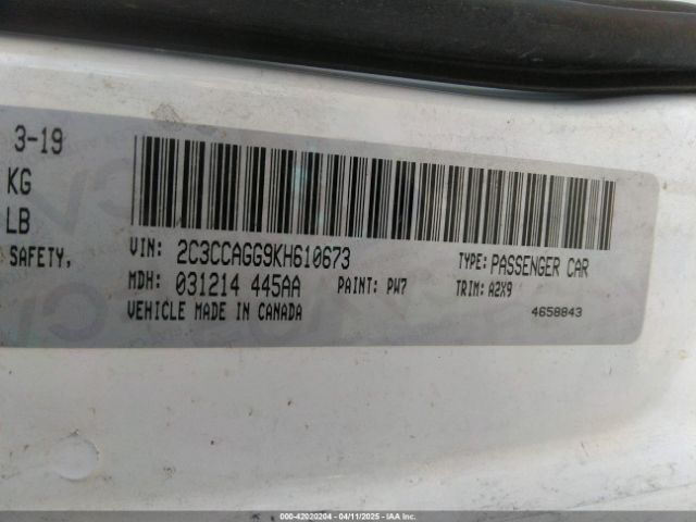 2019 CHRYSLER 300 2C3CCAGG9KH610673 Photo 8